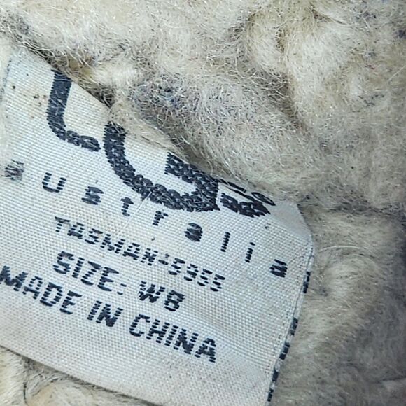 UGG Women's Tasman Brown Suede Slide Slippers Size 8 - Picture 7 of 8